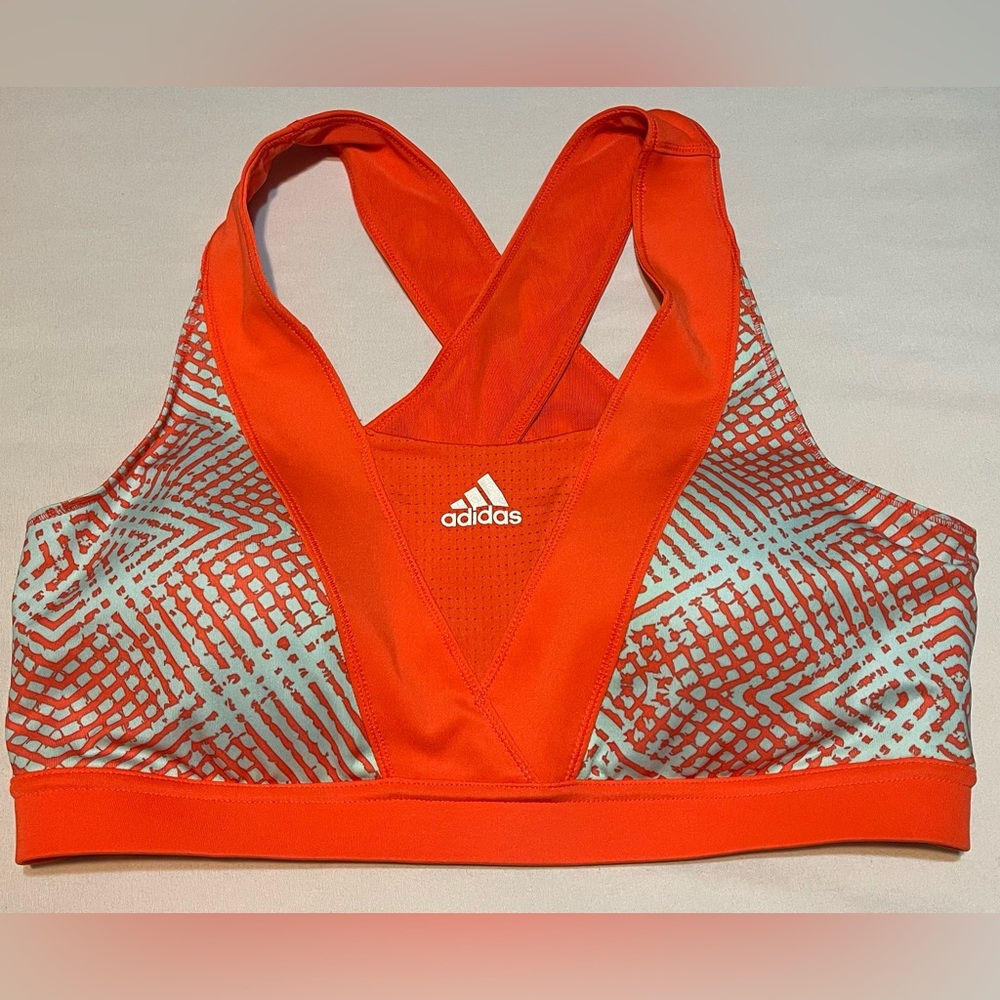 NWOT Adidas Supernova Cross-back Padded Sports Bra Size Large